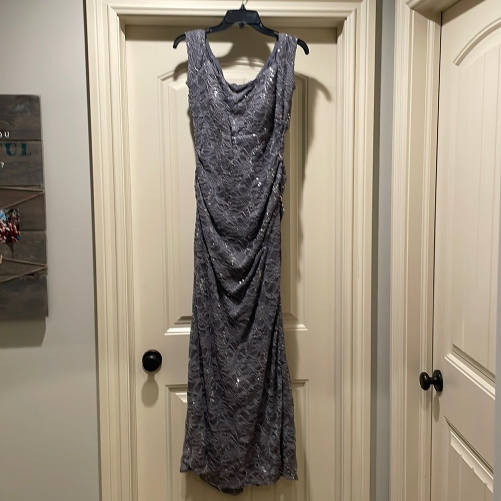 Gray Alex Evening Dress